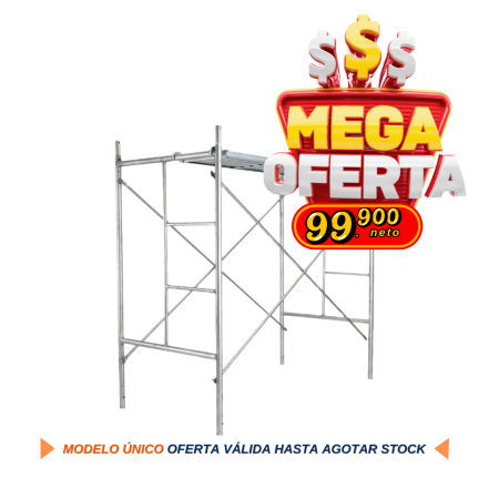 oferta andamio galvanizado para transito ligero